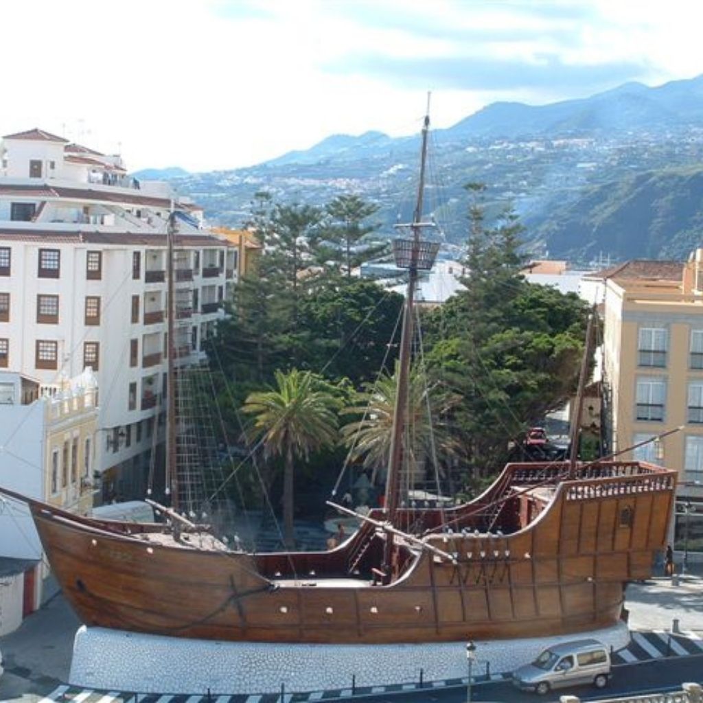 Barco de la Virgen Sta Cruz La Palma - Palwood Barniz Intemperie