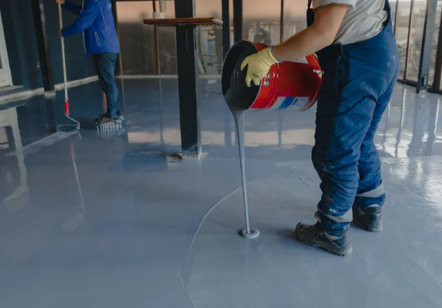 pintura para suelo de nave industrial